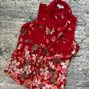 Express button down tank